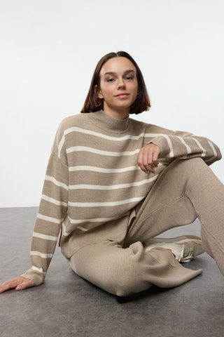 Trui en Broek - Beige