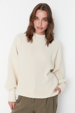 Oversized Trui Ecru