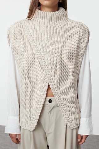Poncho - Beige