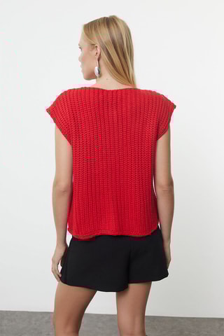 Mouwloos Vest - Rood