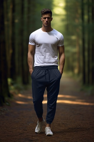 Joggingbroek - Marineblauw