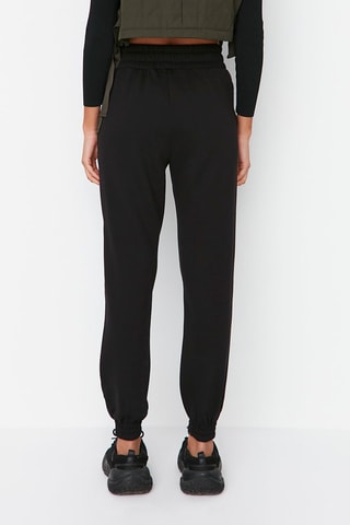 Joggingbroek Hoge Taille Zwart