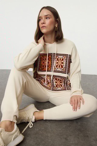 Trui en Joggingbroek - Beige