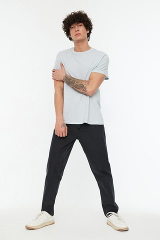 Rechte Jeans Zwart