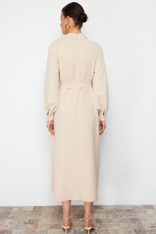 Lange Jurk - Beige