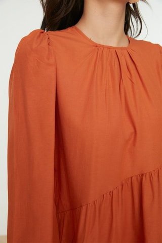 Lange Jurk Camel