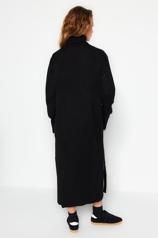 Trui-jurk - Zwart