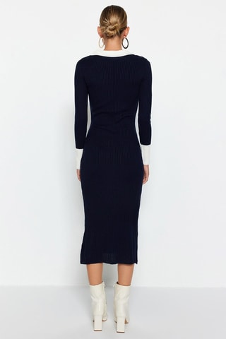 Trui-jurk - Blauw