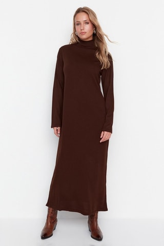 Trui-jurk - Bruin