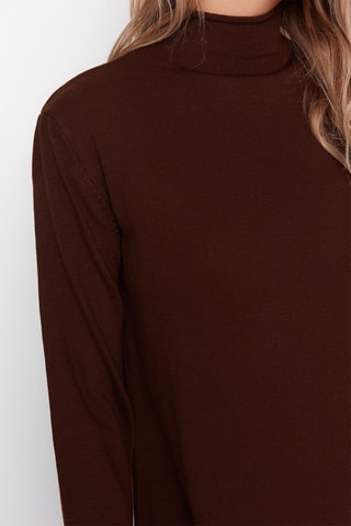 Trui-jurk - Bruin