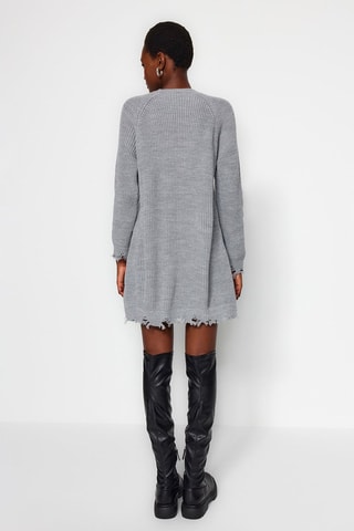 Trui-jurk - Grijs