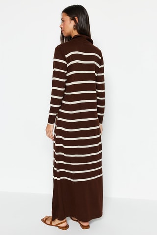 Lange Jurk Bruin