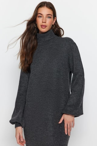Trui-jurk - Grijs