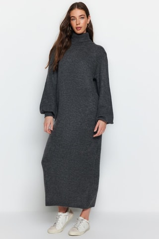 Trui-jurk - Grijs
