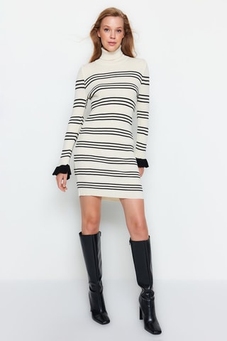 Trui-jurk - Ecru