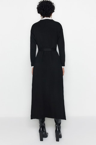 Trui-jurk - Zwart