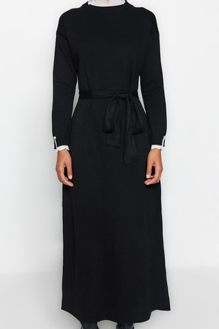 Trui-jurk - Zwart