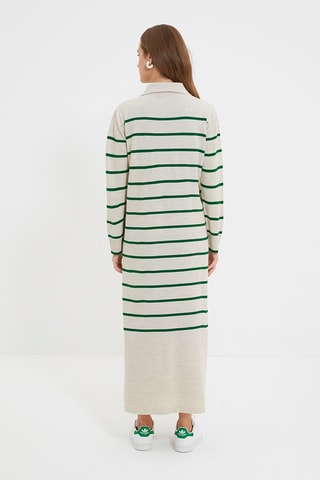 Polo-jurk Beige