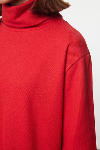 Rechte Jurk - Rood