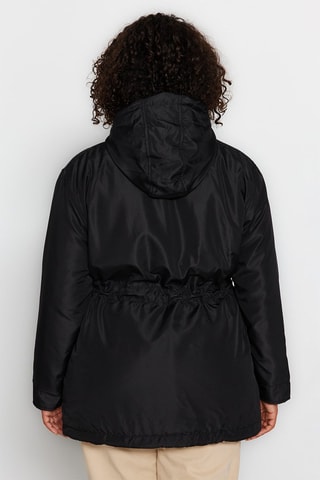 Windjack met Capuchon Zwart
