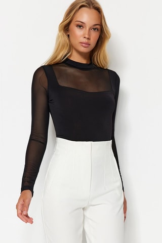 Bodysuit Slim - Zwart