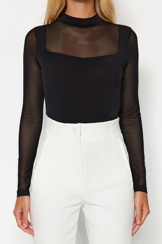 Bodysuit Slim - Zwart