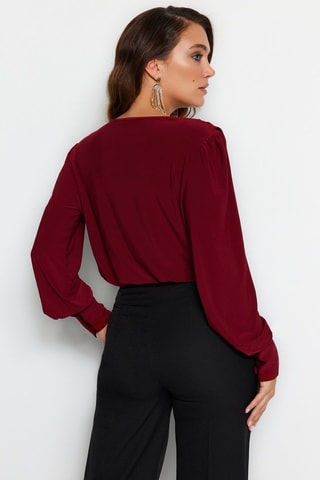 Bodysuit - Bordeauxrood