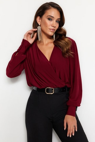 Bodysuit - Bordeauxrood