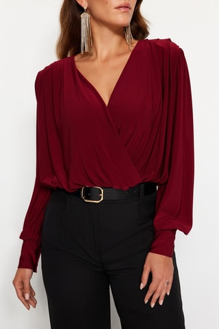 Bodysuit - Bordeauxrood