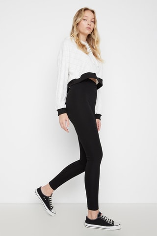 Legging Hoge Taille Zwart