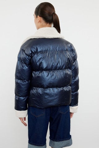 Gewatteerde Jas - Blauw