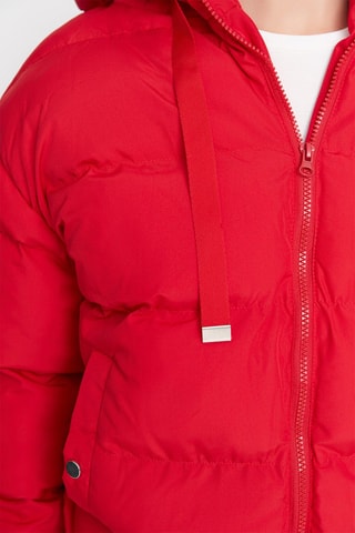 Gewatteerde Jas Rood