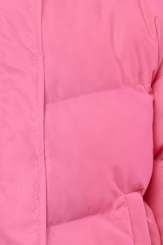 Gewatteerde Jas Regular - Fuchsia
