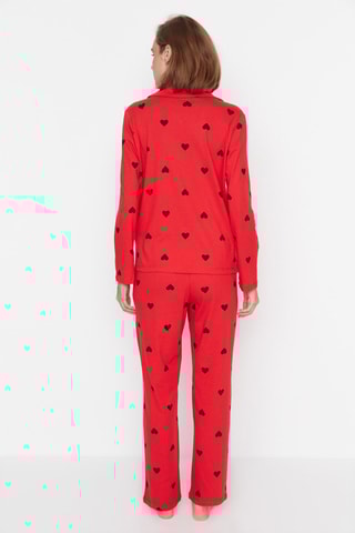 Pyjama Rood en Zwart