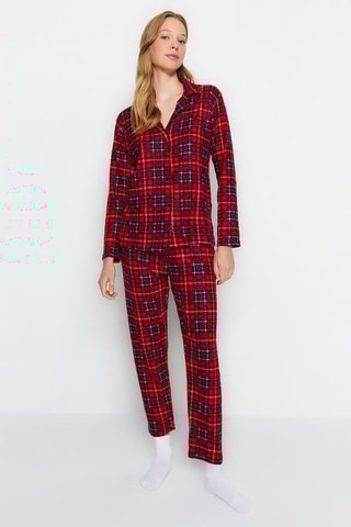Tweedelige Pyjama - Rood