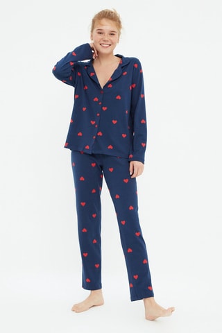 Pyjama   Marineblauw
