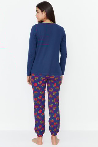 Pyjama - Marineblauw en Rood