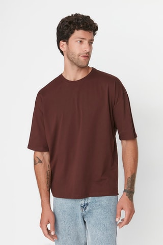 T-shirt - Bruin