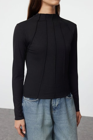 Top - Marineblauw