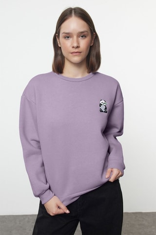 Regular Sweater - Paars