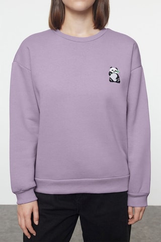 Regular Sweater - Paars