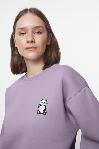 Regular Sweater - Paars