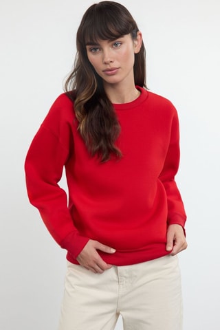 Regular Sweater - Rood