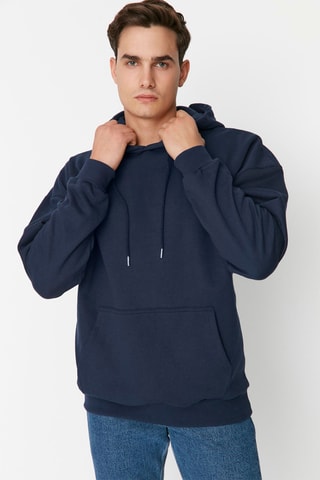 Sweater met Capuchon - Blauw