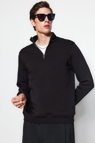 Sweater Regular Fit - Zwart