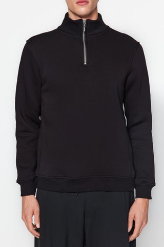 Sweater Regular Fit - Zwart