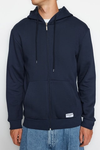 Sweater met Capuchon - Blauw