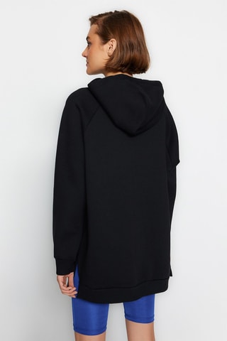 Sweater met Capuchon Zwart