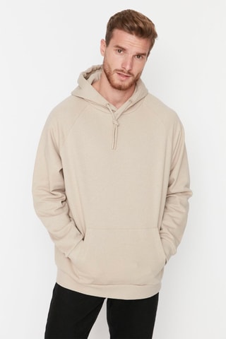 Sweater met Capuchon Beige