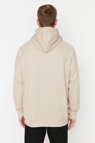 Sweater met Capuchon Beige